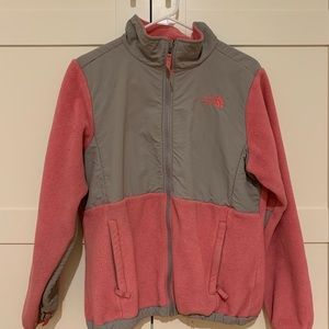 North face pink jacket